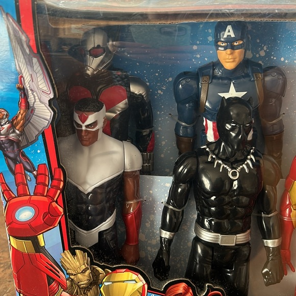 Marvel Titan Heroes vintage 2017 mega collection 11 figure set by Hasbro - Picture 3 of 13